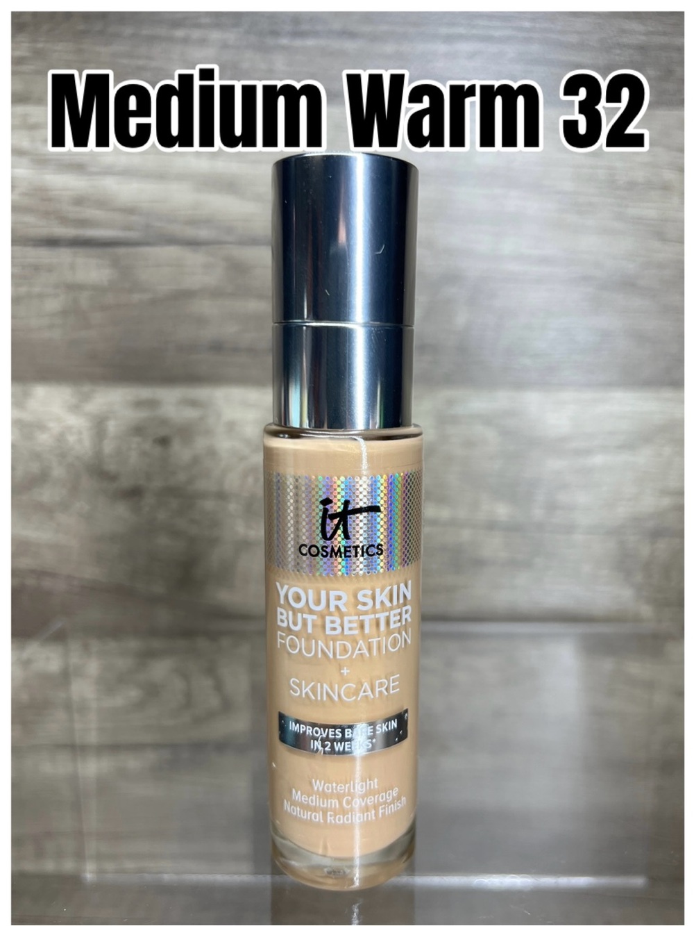 IT Cosmetics Your Skin But Better Foundation + Skincare Medium Warm 32